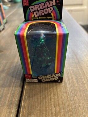 NeeDoh Sparkly Dream Drop – Sensory Squeeze Stress Relief Toy- BLUE